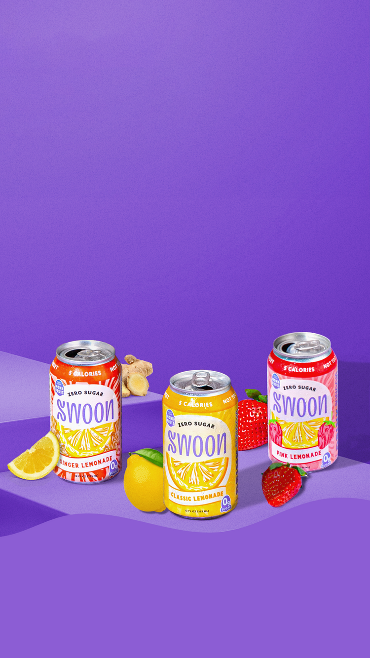 The Zero Sugar Beverage Company Drink Swoon. Not Sugar